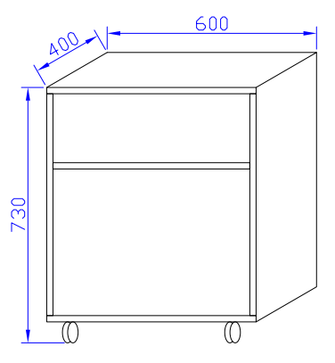 Vand mobila dormitor: sifonier, corpuri de biblioteca, rollbox
